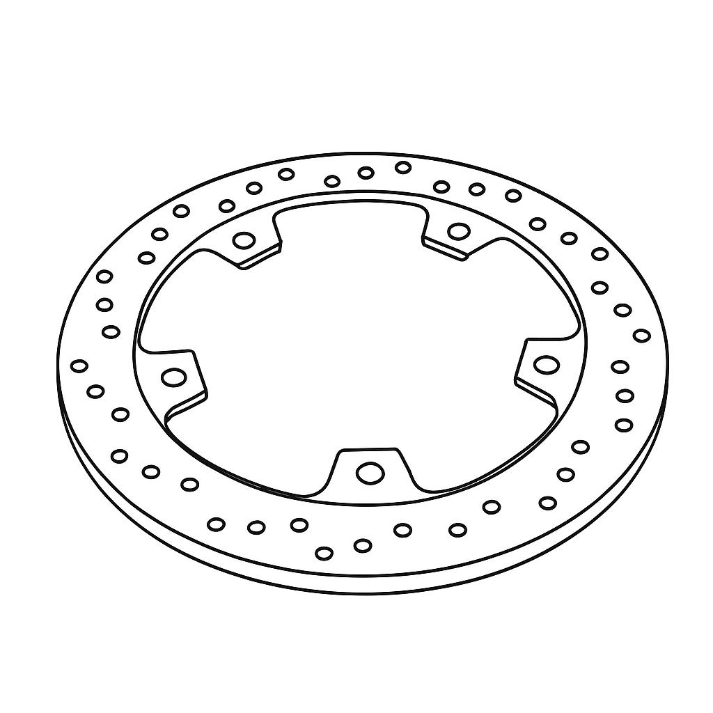 Disco Posteriore - Ricambio Originale